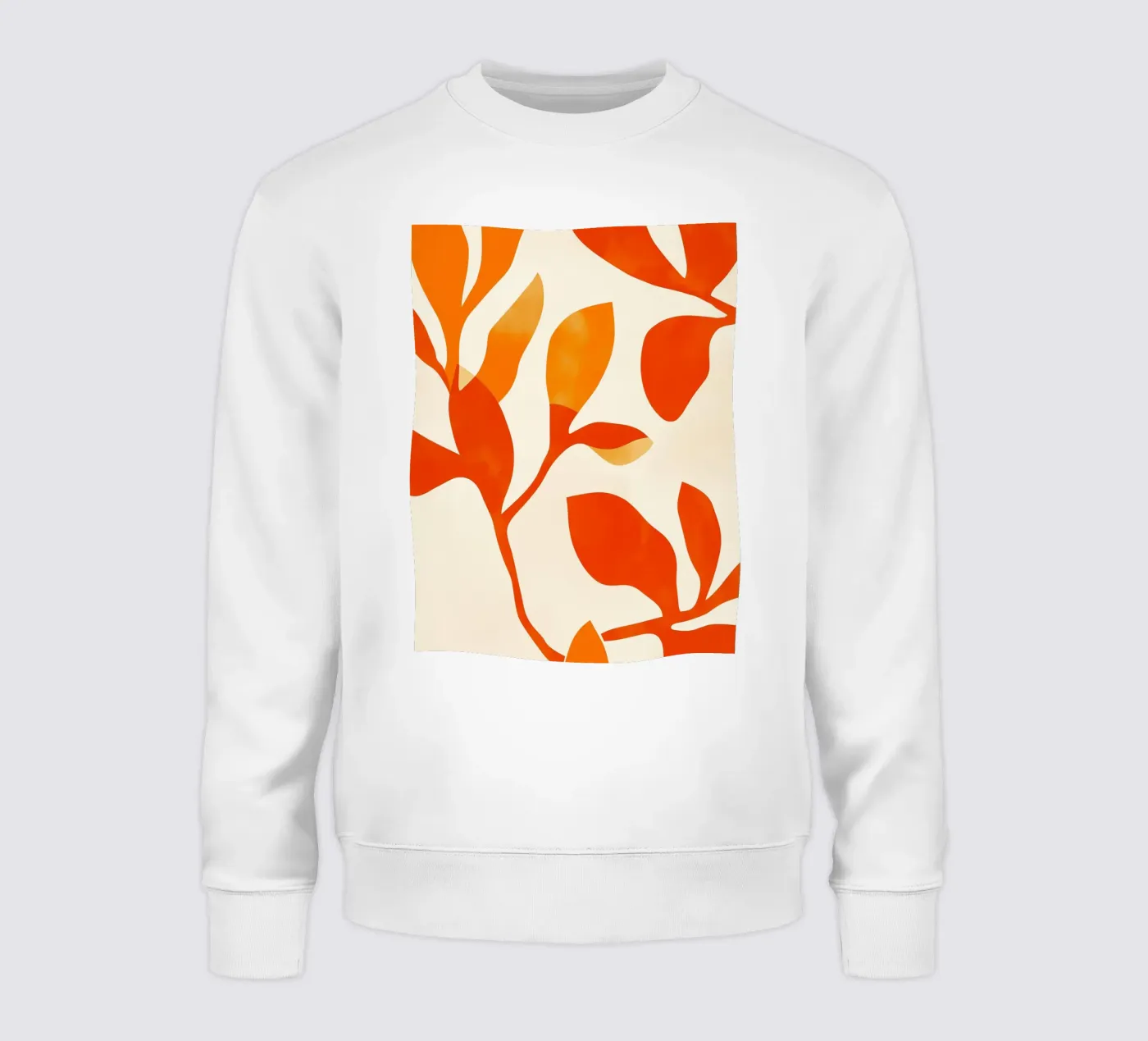 Orange Leafs sweat de treechild