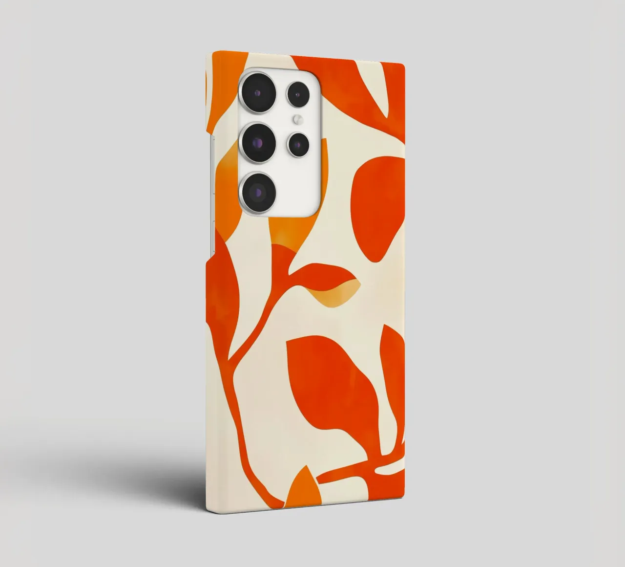 Orange Leafs cover samsung da treechild