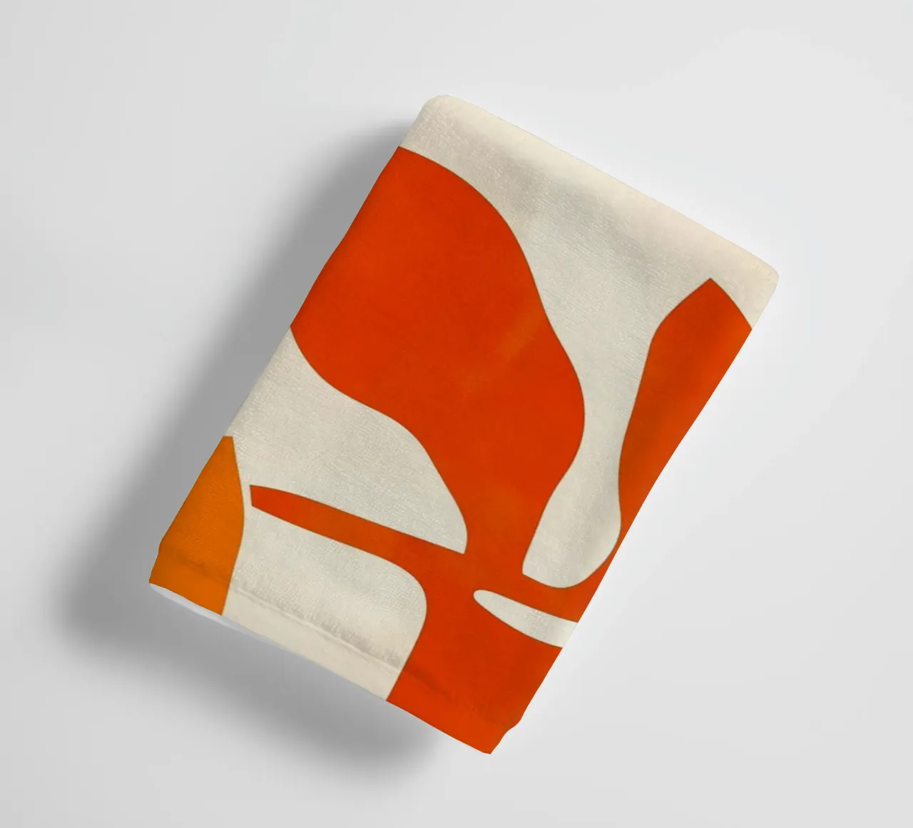 Orange Leafs towel by treechild