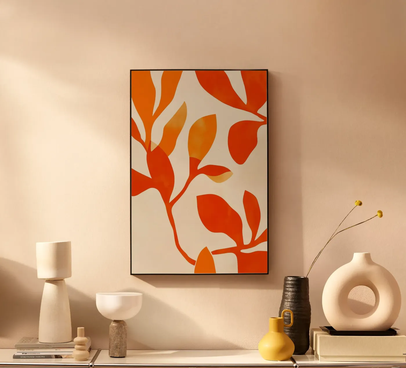 Orange Leafs plexiglass da treechild