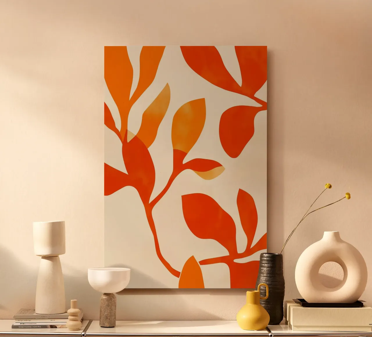 Orange Leafs forex plate by treechild