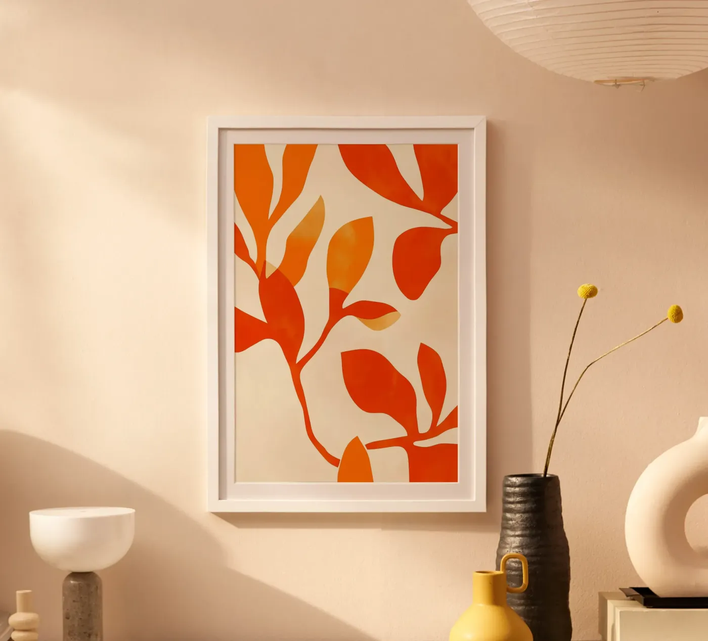 Orange Leafs poster van treechild