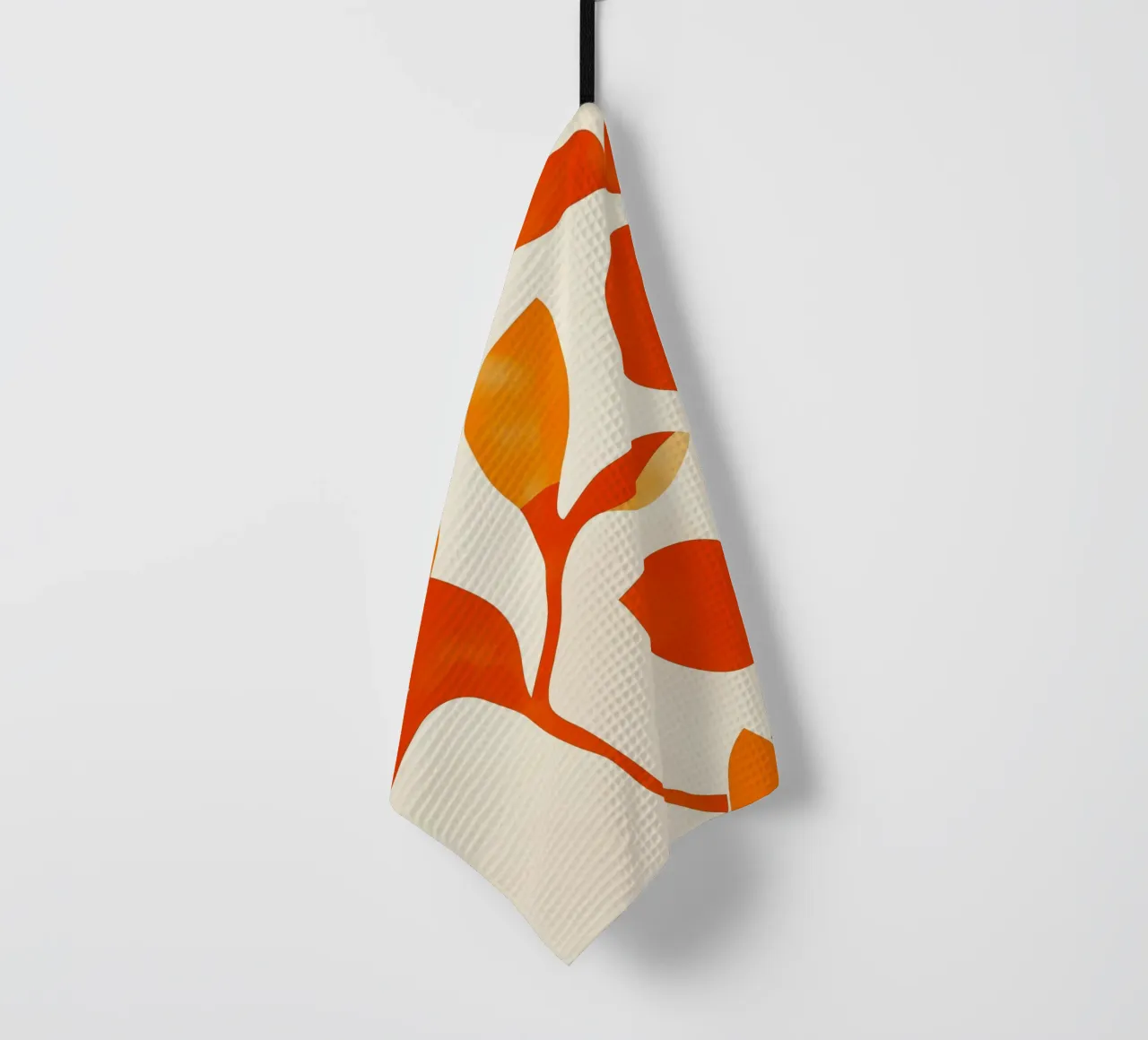 Orange Leafs torchon de treechild