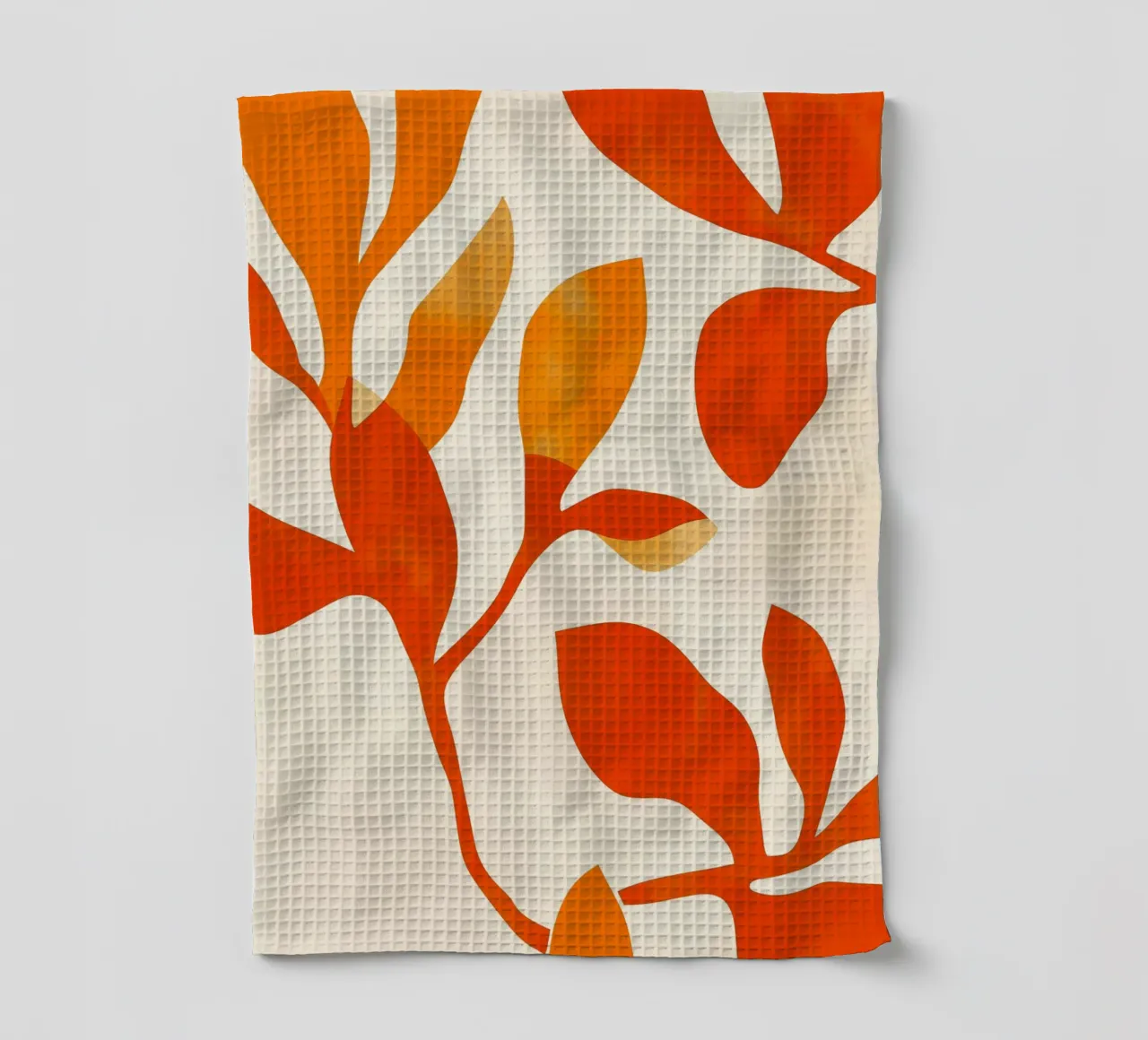 Orange Leafs torchon de treechild