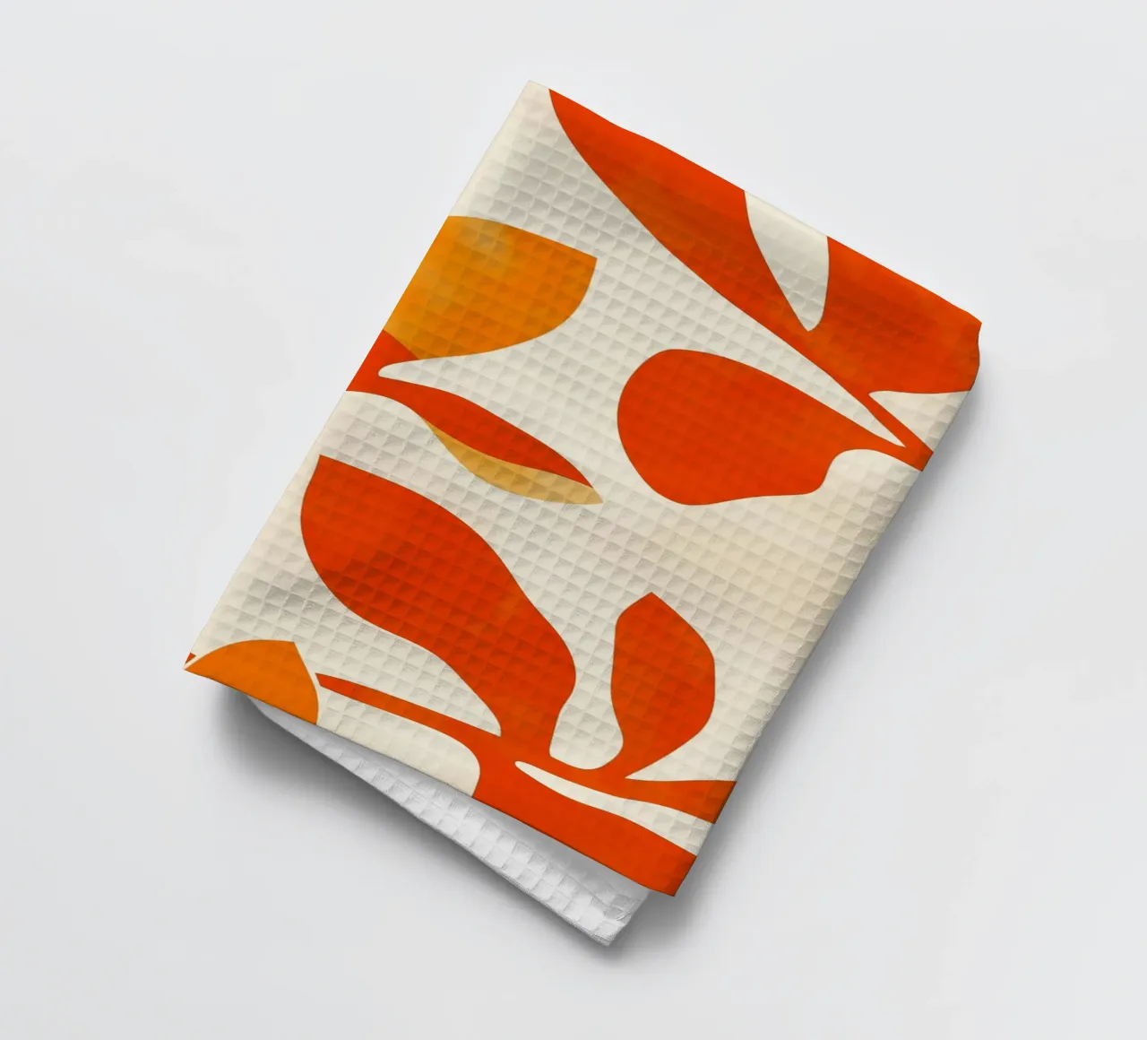 Orange Leafs torchon de treechild