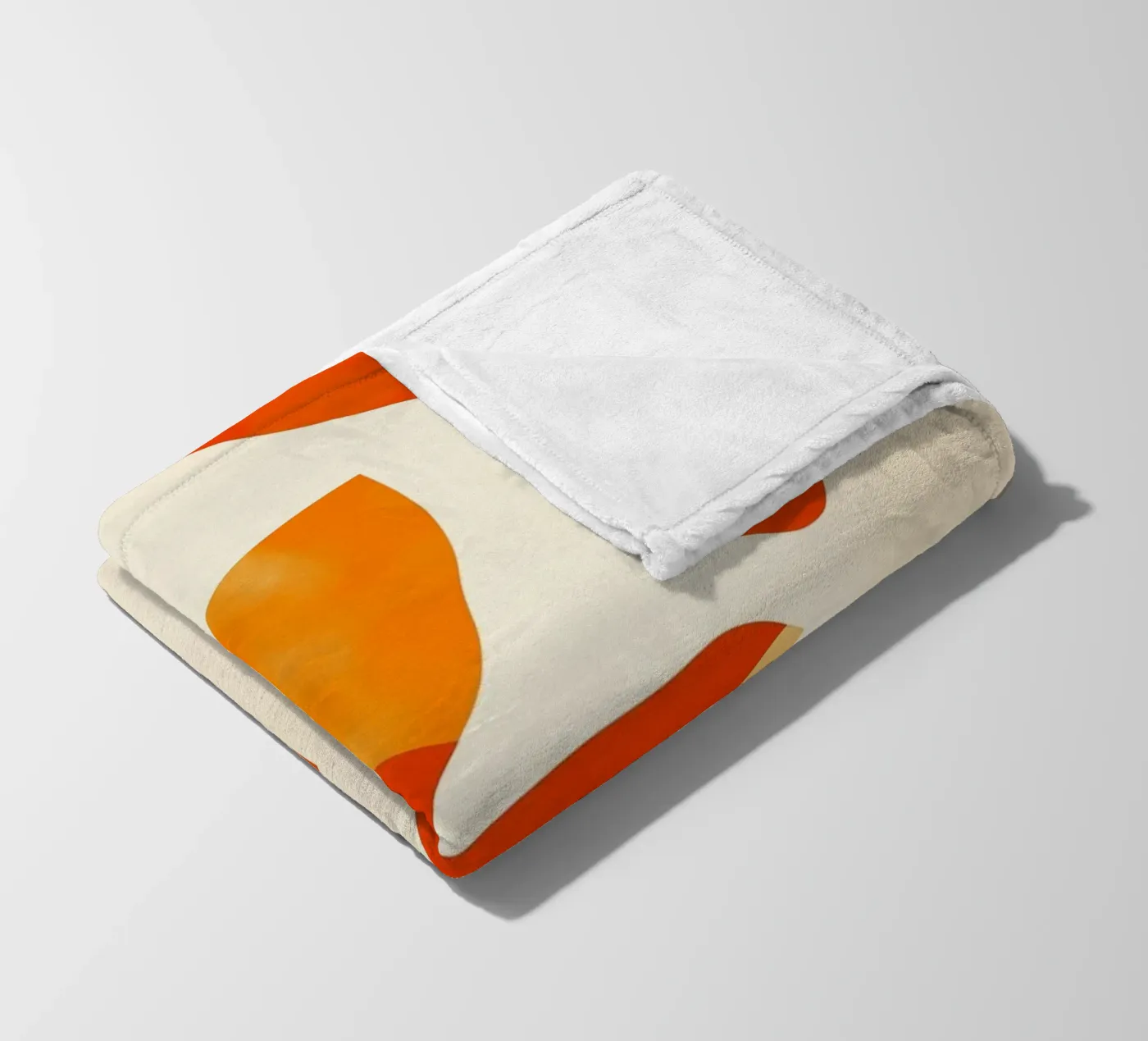 Orange Leafs coperta in pile da treechild