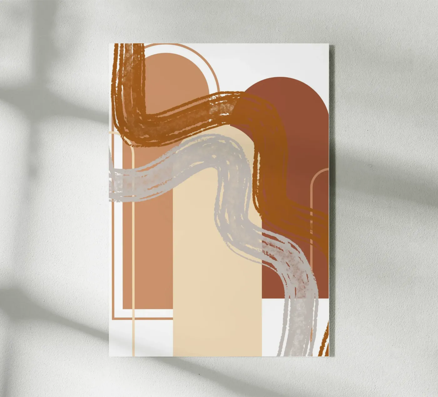 Wavy Lines acrylic glass by LisaArtes
