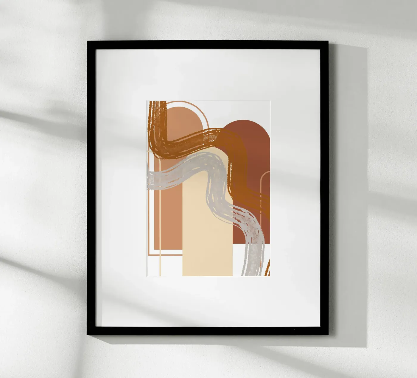 Wavy Lines poster van LisaArtes