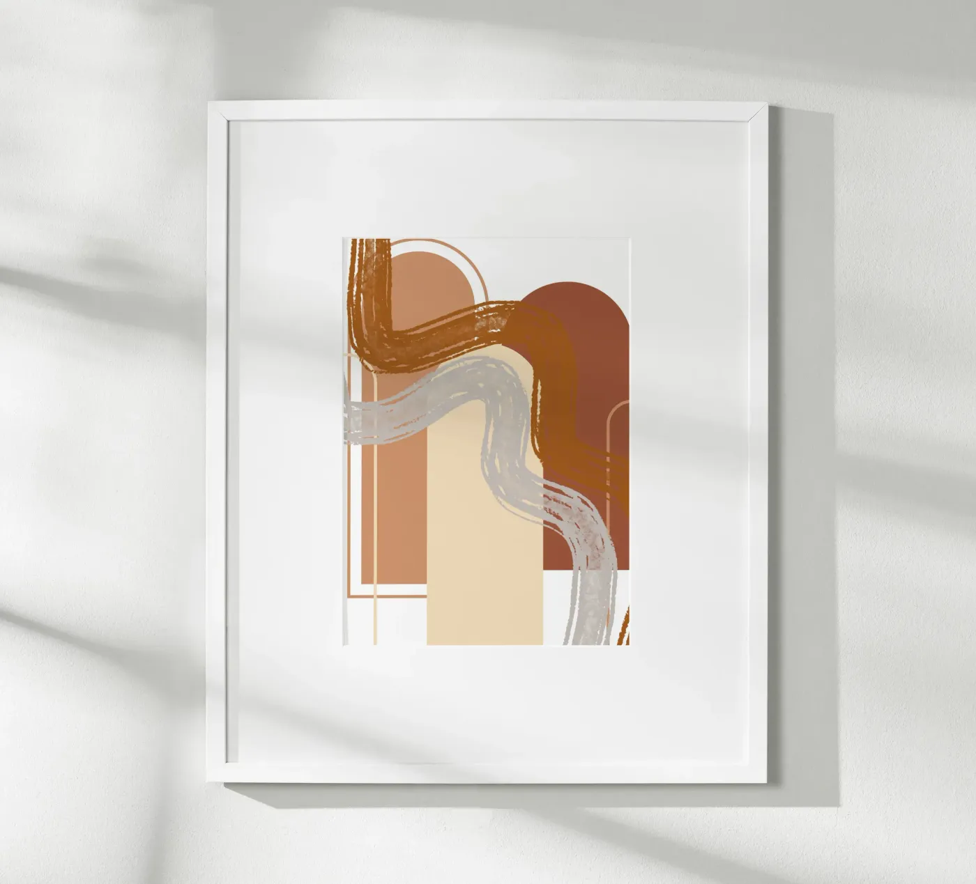 Wavy Lines poster van LisaArtes