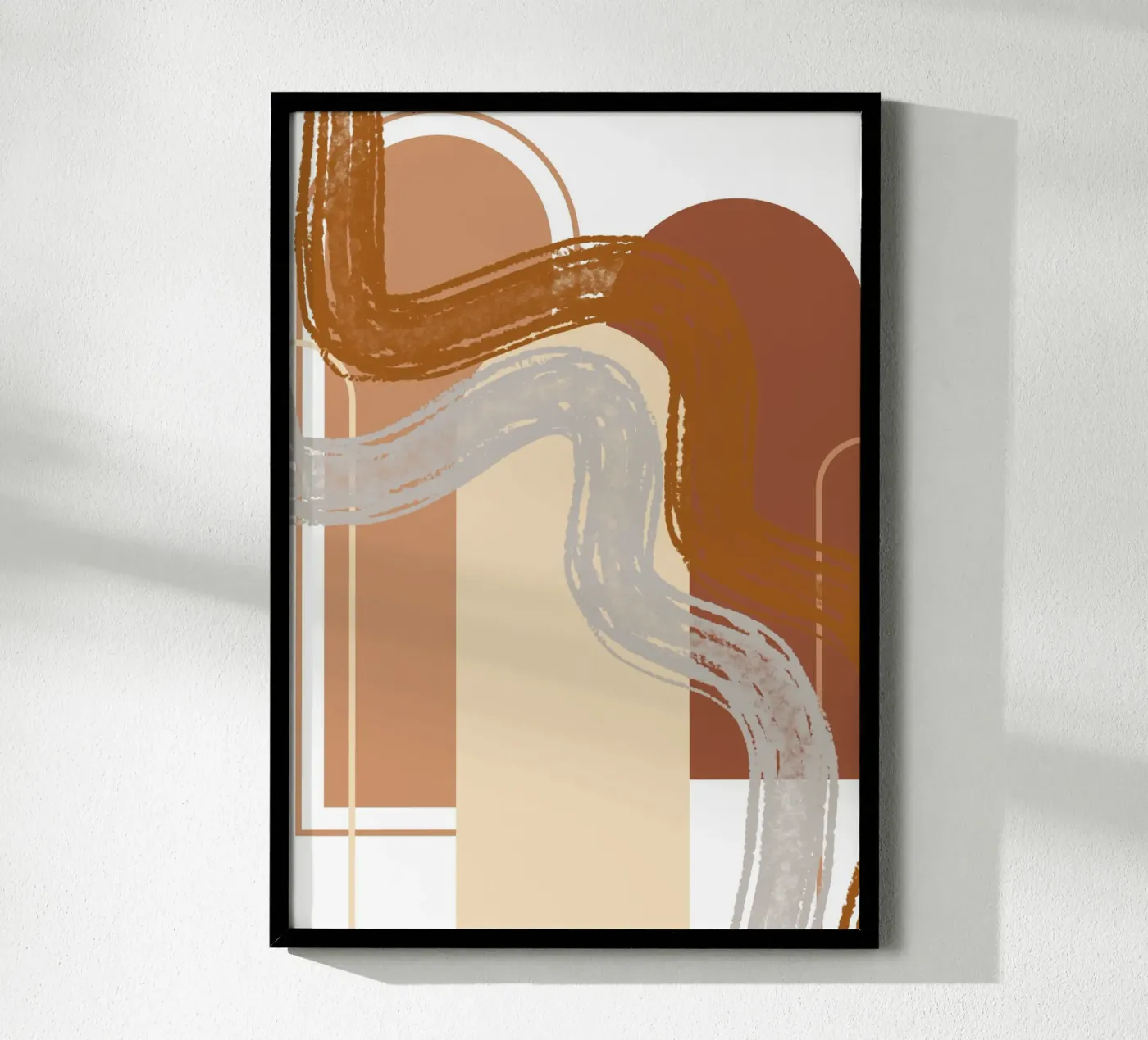 Wavy Lines poster van LisaArtes