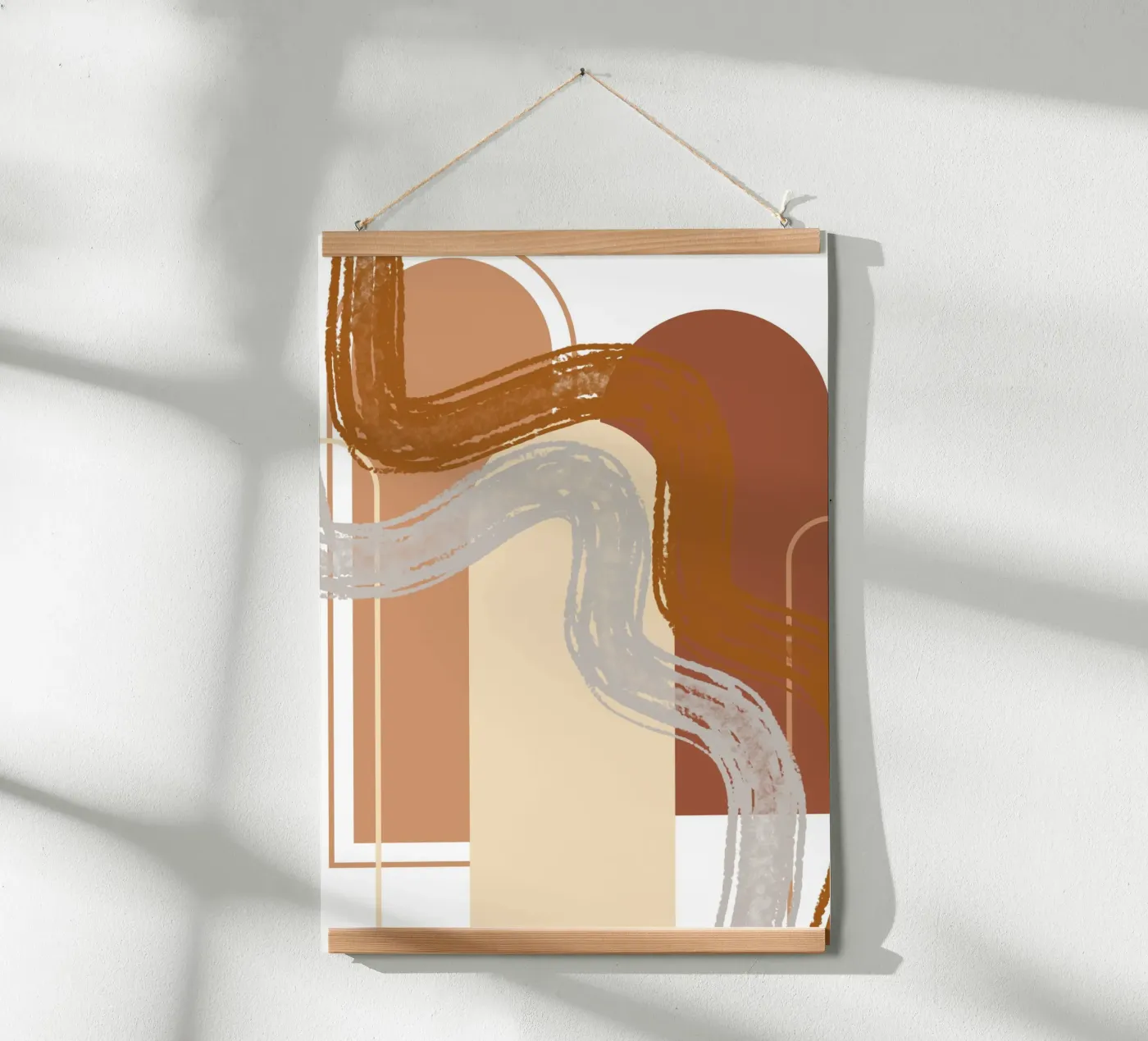 Wavy Lines poster van LisaArtes