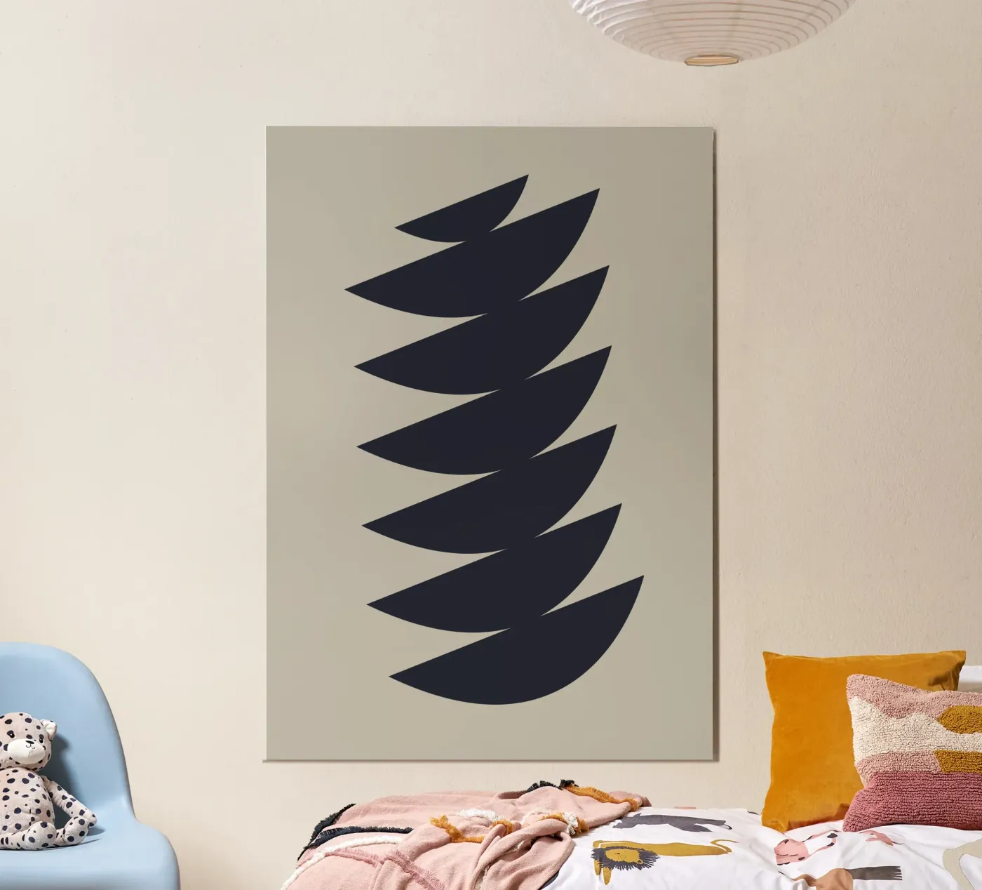 Forme in equilibrio poster da Middle Yard Studio