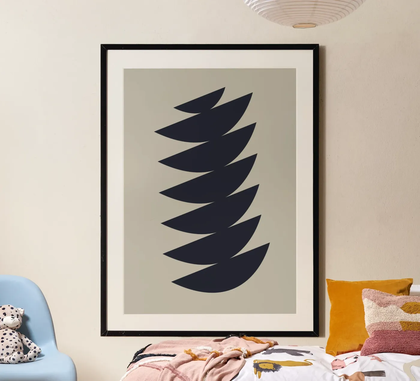 Forme in equilibrio poster da Middle Yard Studio