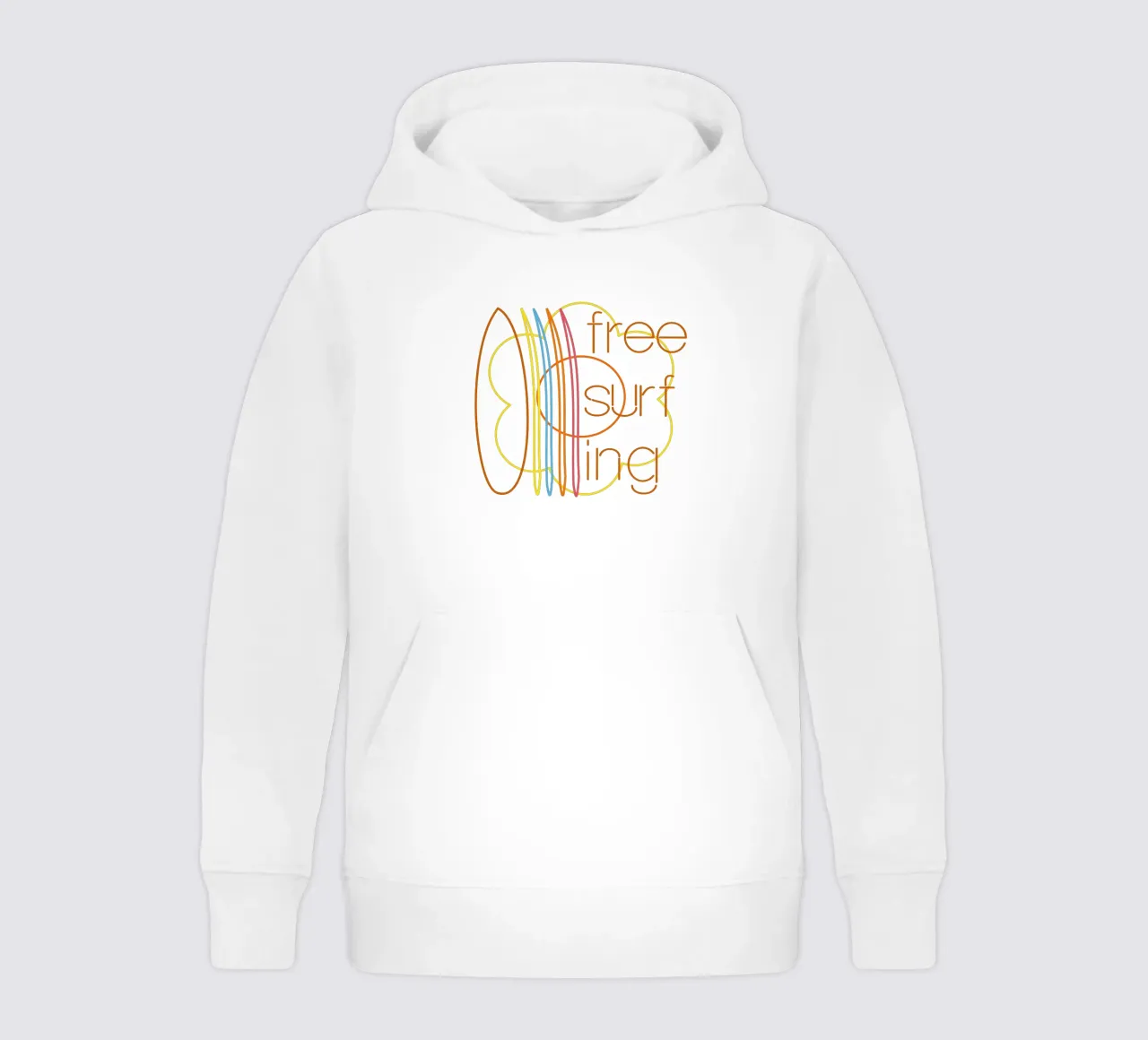 Navigazione libera felpa bambino con cappuccio da LaylaOzFun