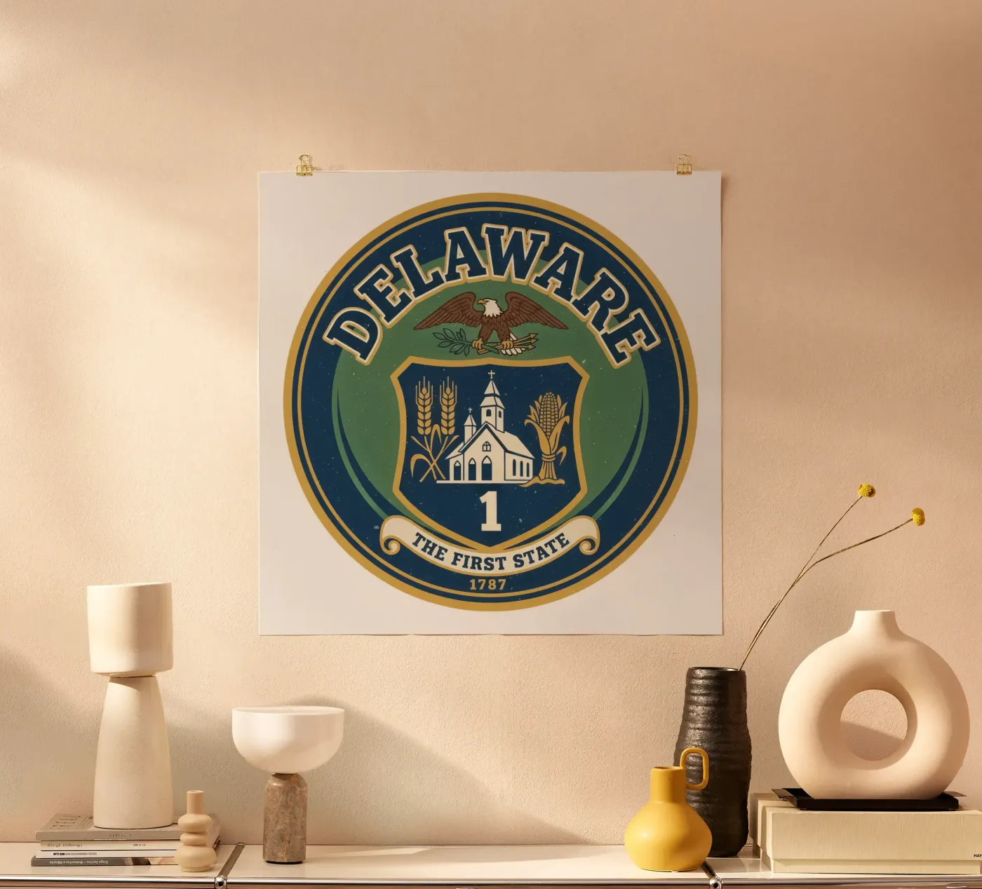 Random: Delaware 2 poster by randopix