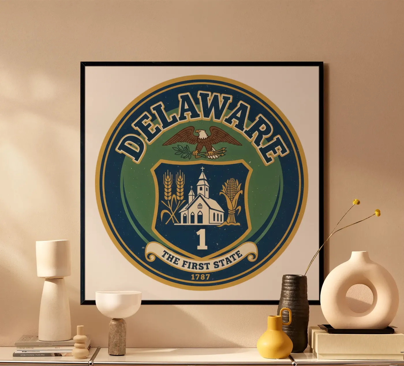 Random: Delaware 2 poster by randopix