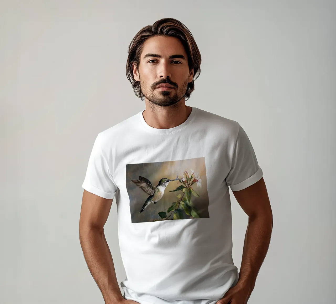 L'eleganza dei colibrì t-shirt da Carinaprint