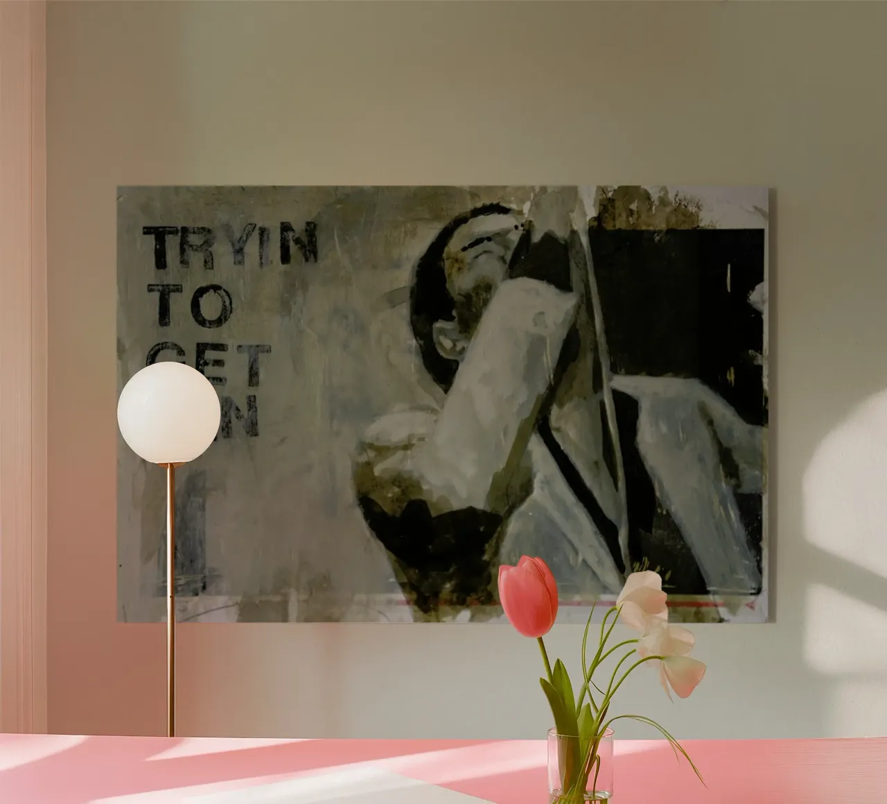 Shout Bamalama plexiglass da David Diehl