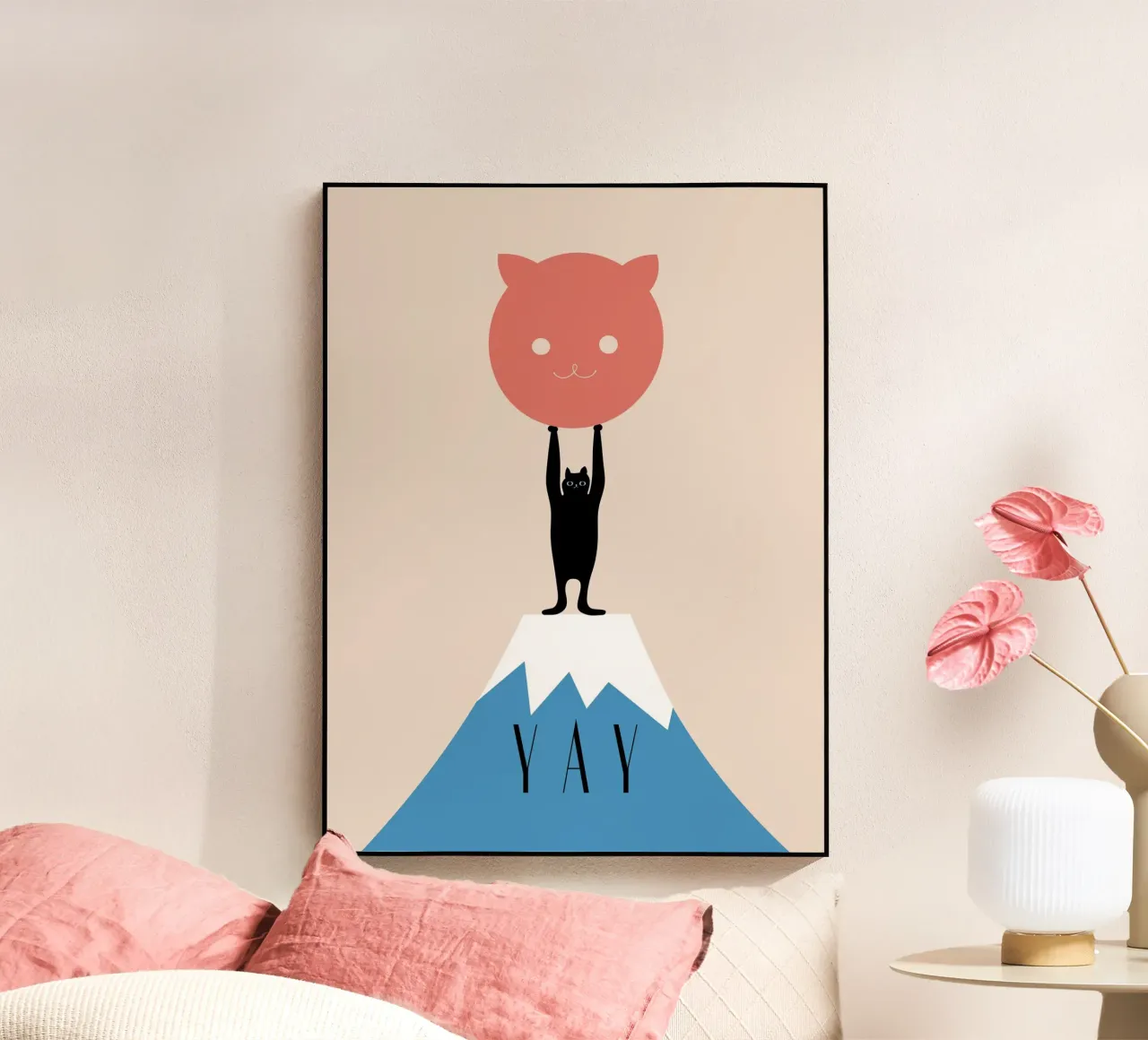 YAY - Powerful Cat plexiglass da natural neutral