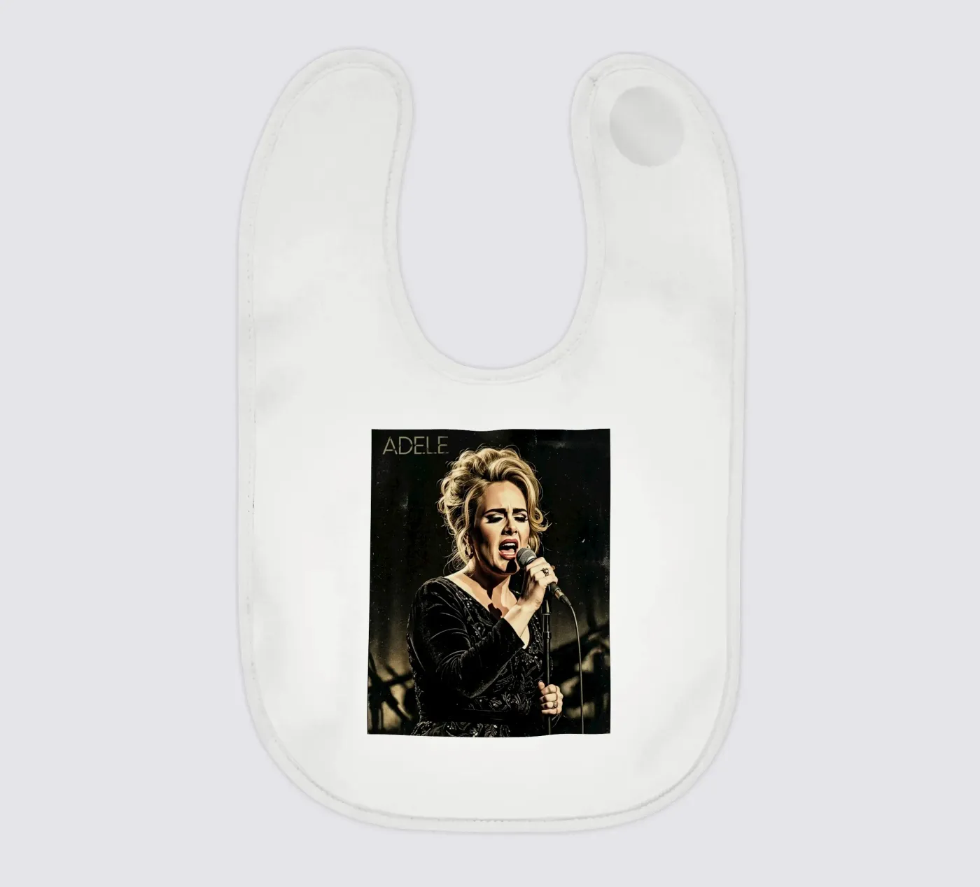 Adele show baby bib by Darah Juang
