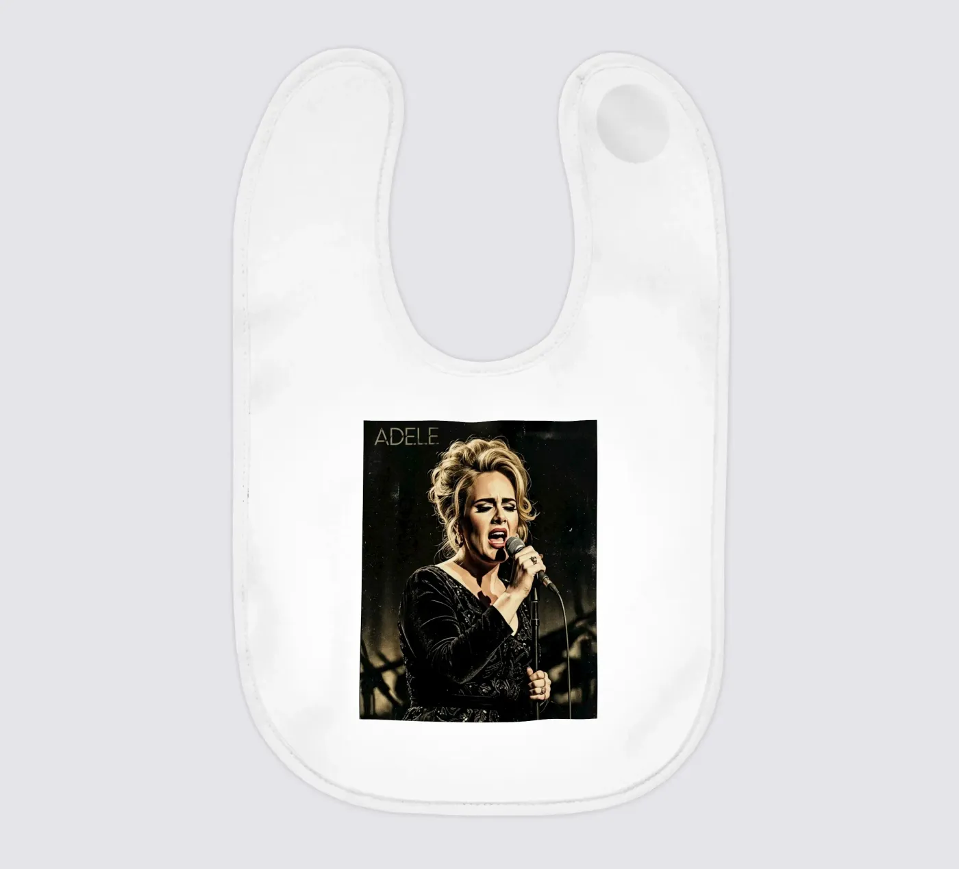 Adele show baby bib by Darah Juang
