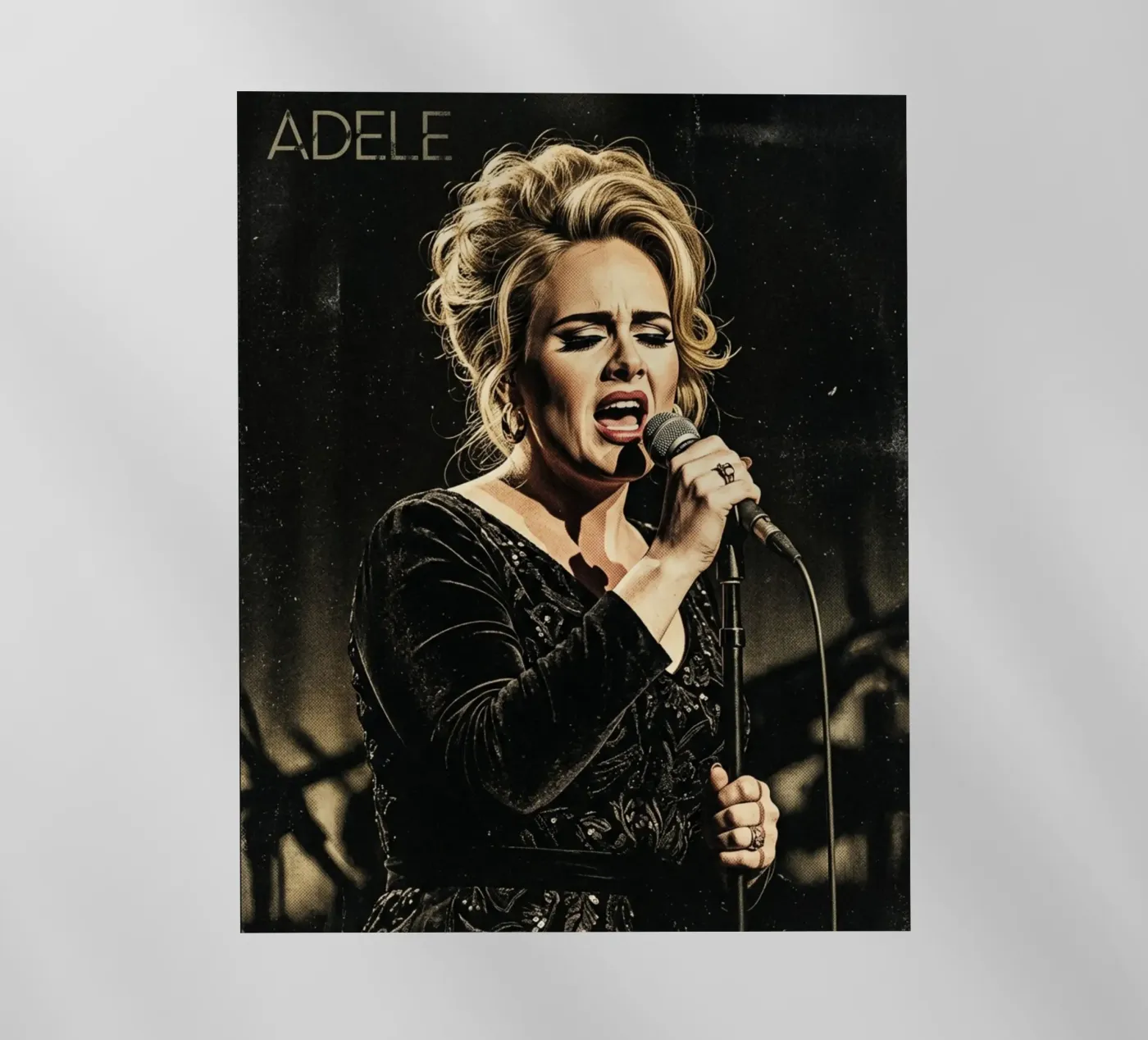 Concert van Adele backlit folie van Darah Juang