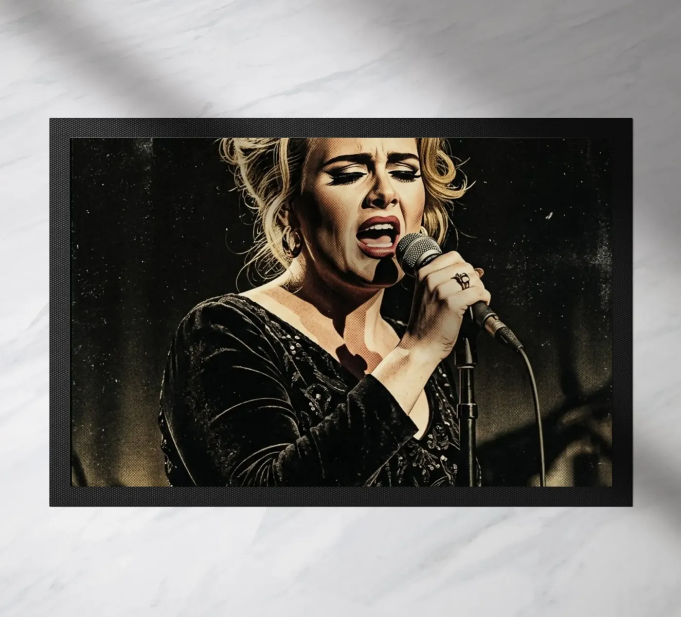Concert van Adele deurmat van Darah Juang