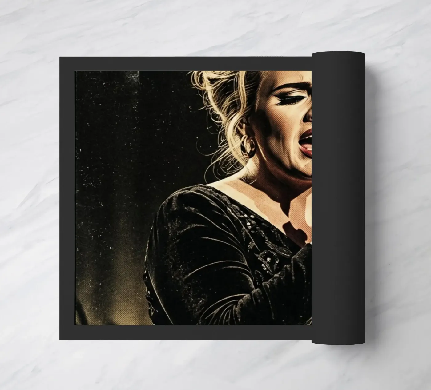 Concert van Adele deurmat van Darah Juang