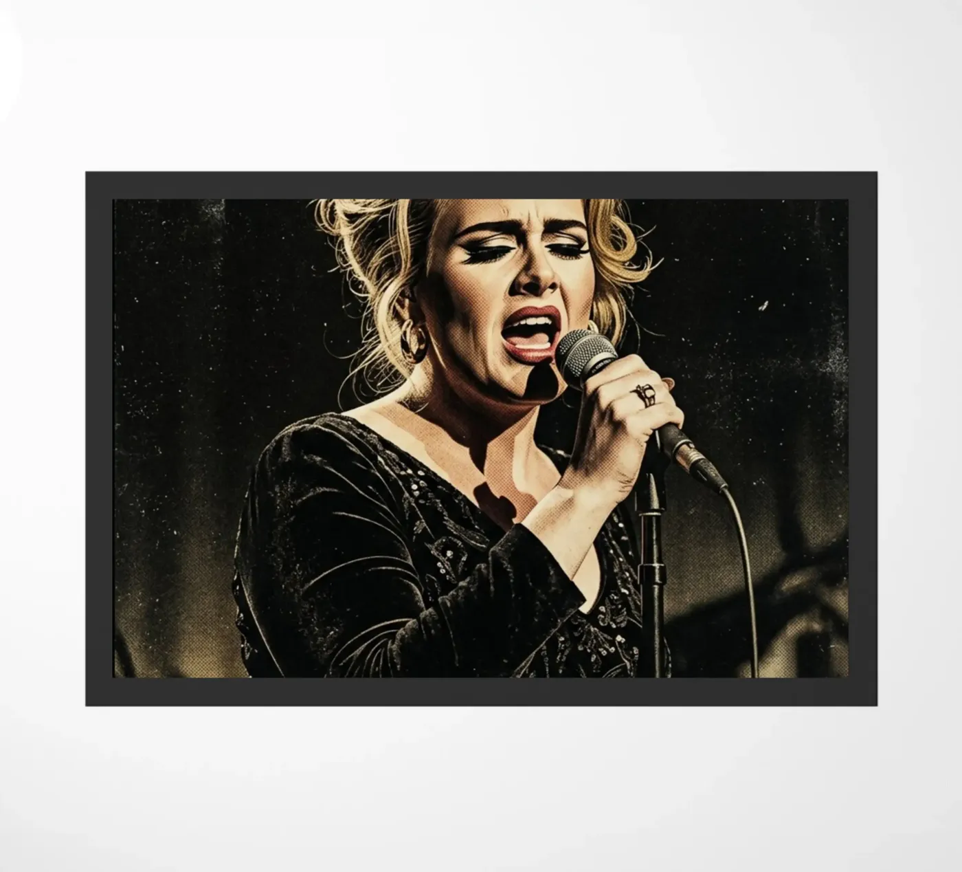 Concert van Adele deurmat van Darah Juang