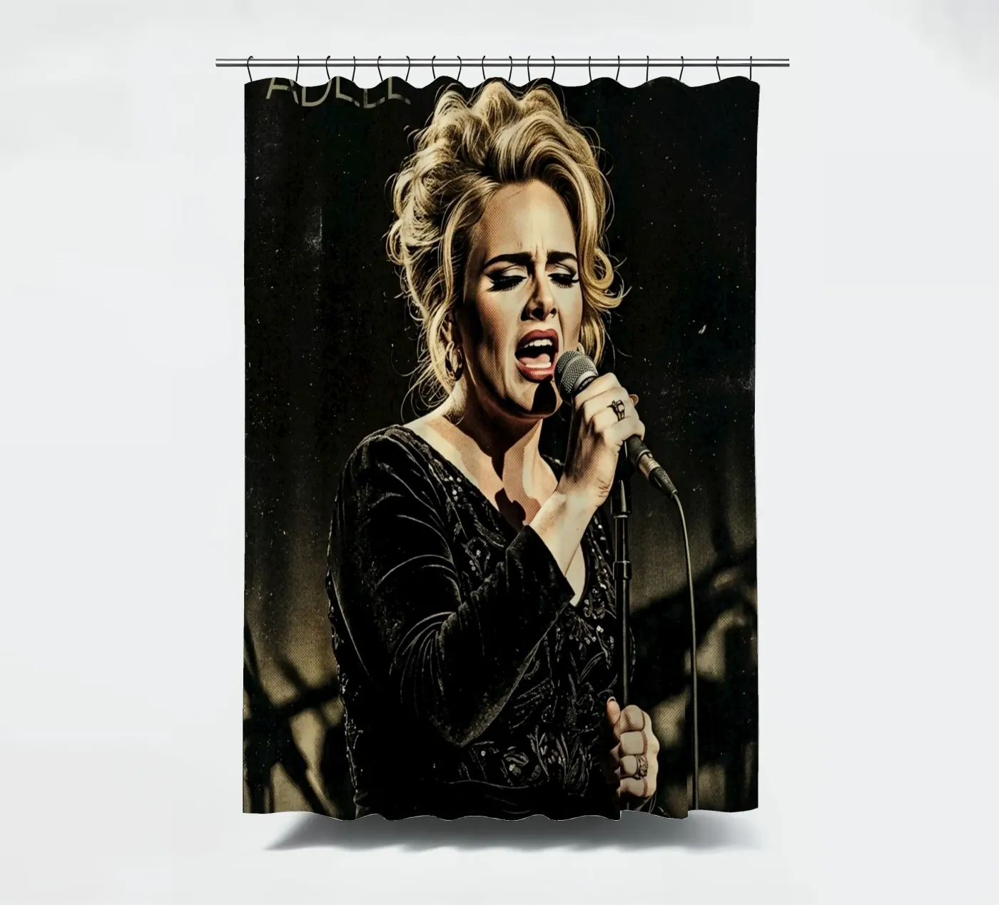 Adele-Konzert Duschvorhang von Darah Juang