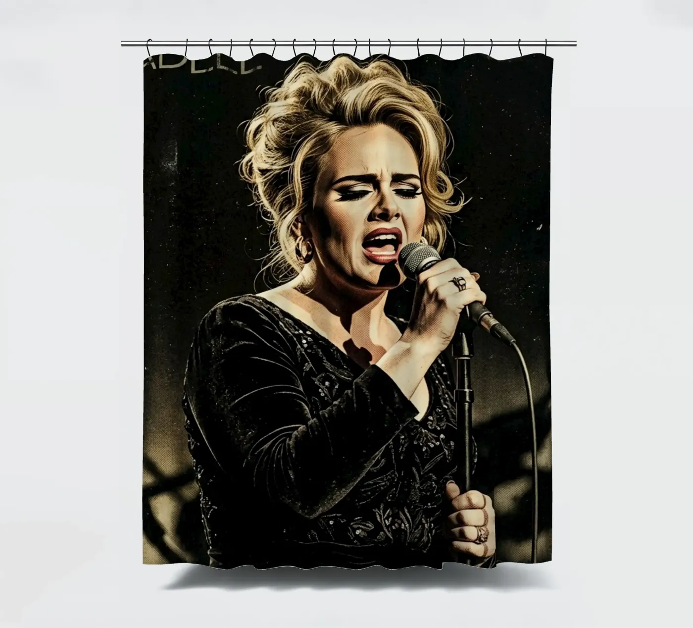 Adele-Konzert Duschvorhang von Darah Juang