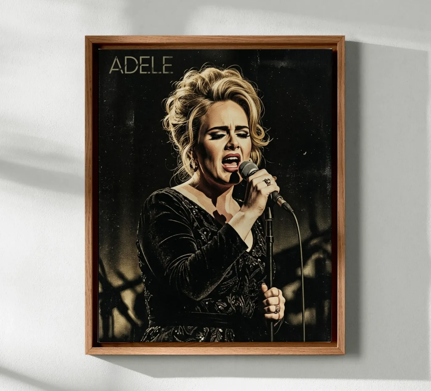Adele-Konzert Leinwand von Darah Juang