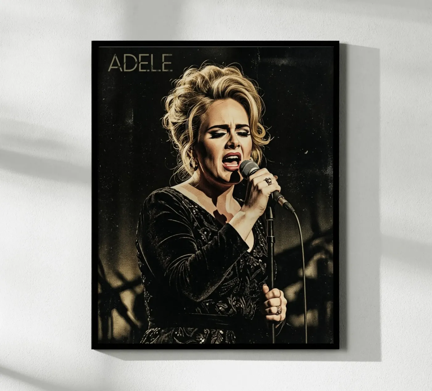 Concert d'Adele poster de Darah Juang