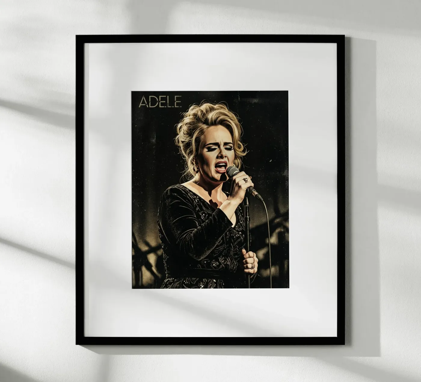 Concert d'Adele poster de Darah Juang