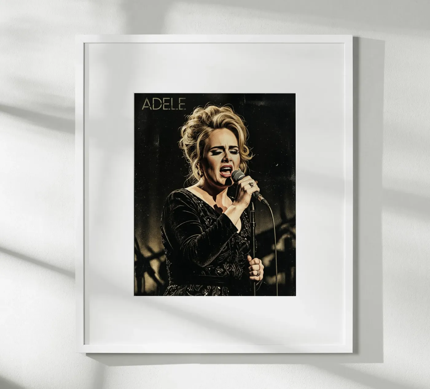 Concert d'Adele poster de Darah Juang