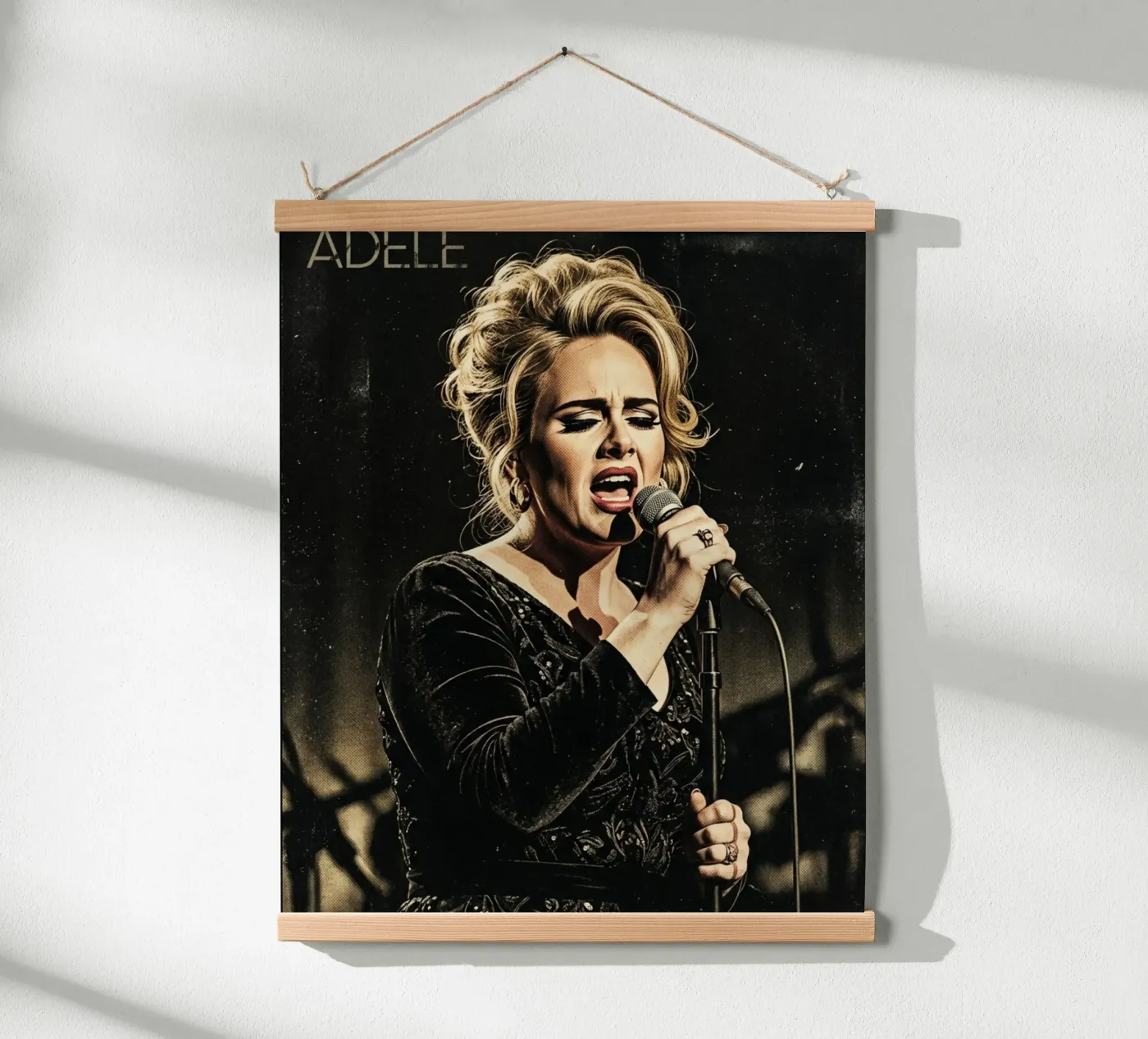 Concert d'Adele poster de Darah Juang