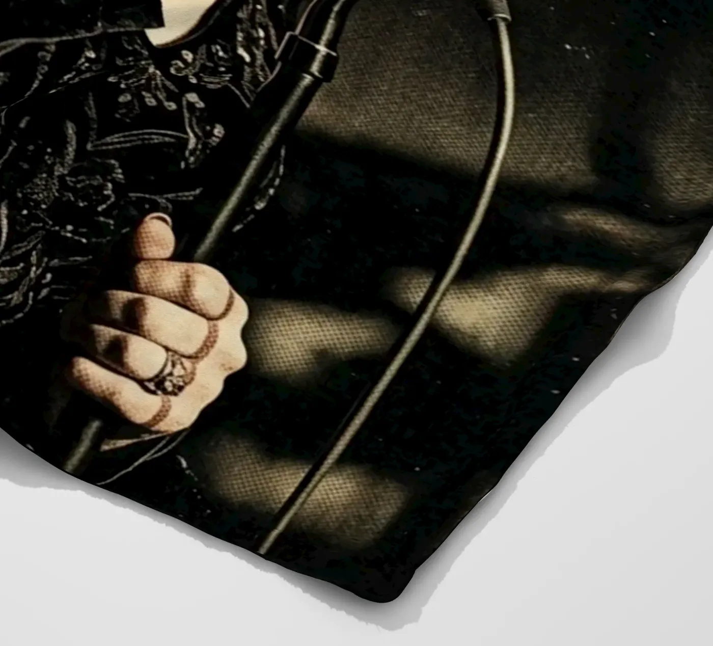 Adele show fleece blanket by Darah Juang