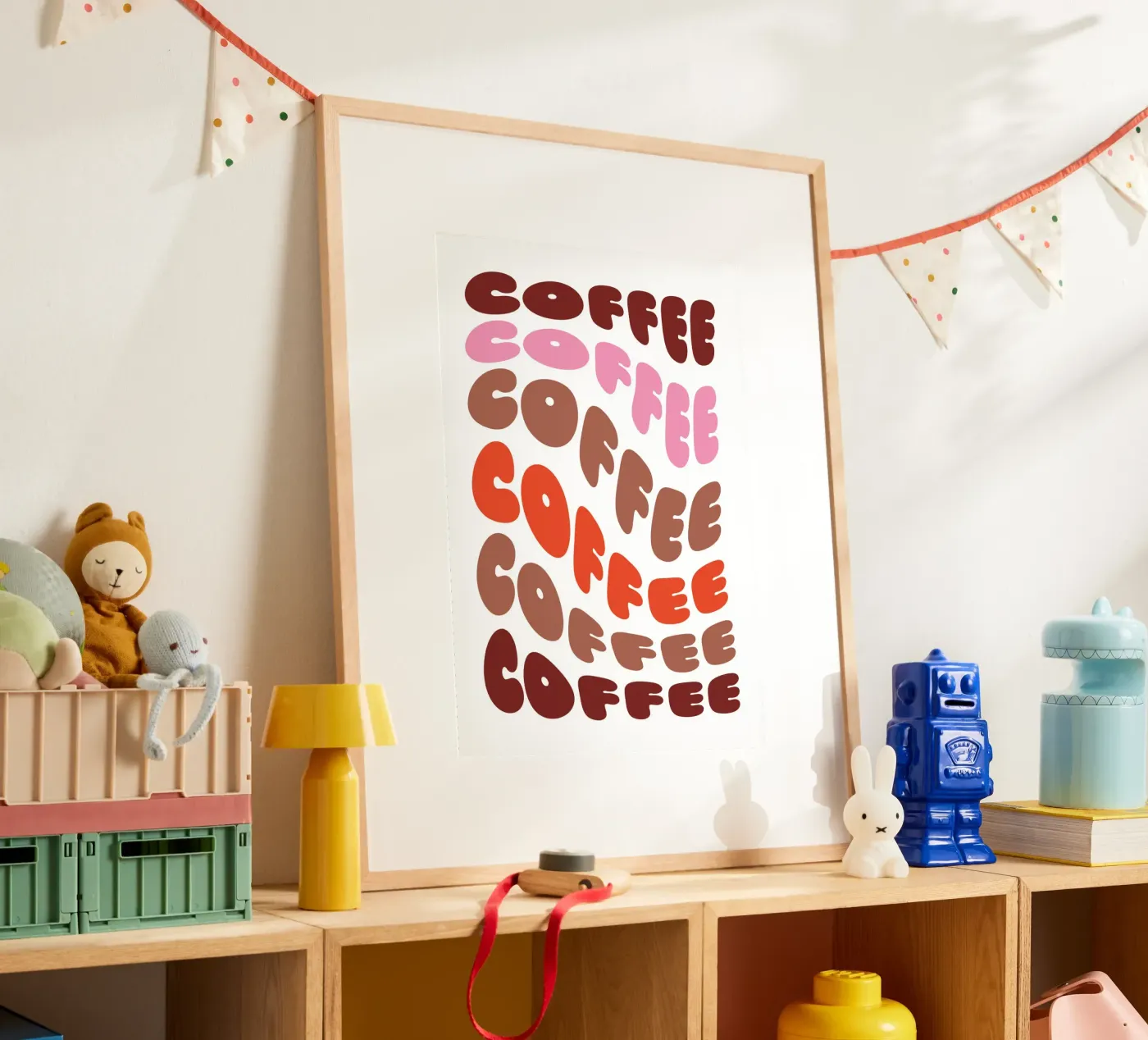 Coffee Typeart poster da Candid Chroma