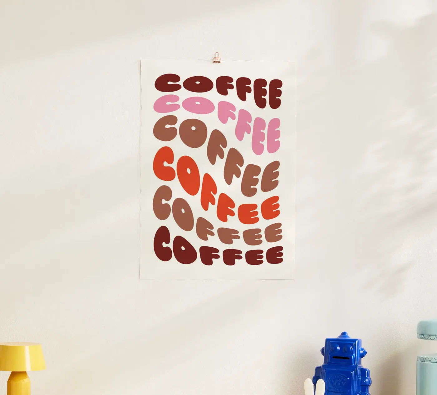 Coffee Typeart poster da Candid Chroma
