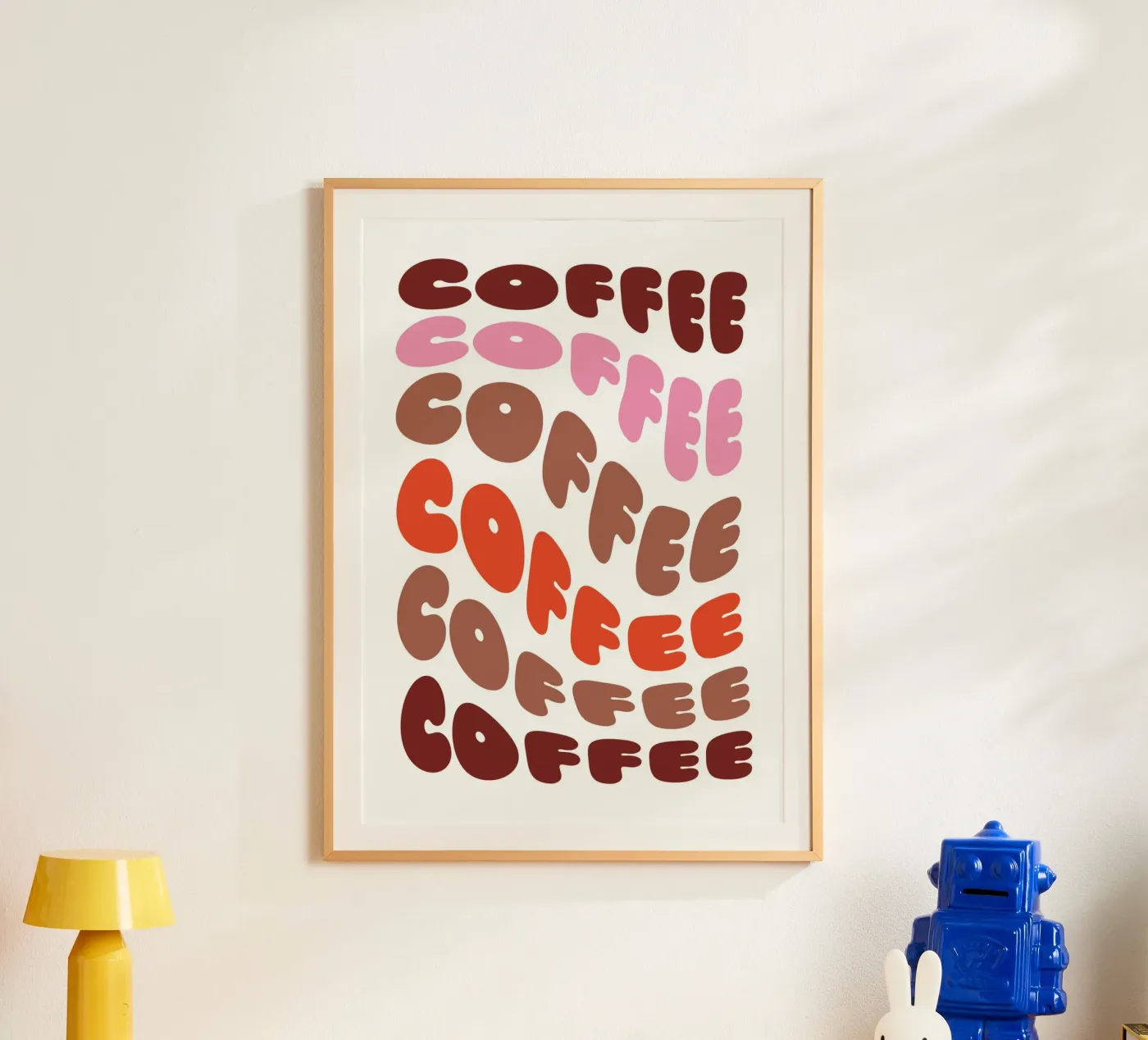 Coffee Typeart poster da Candid Chroma