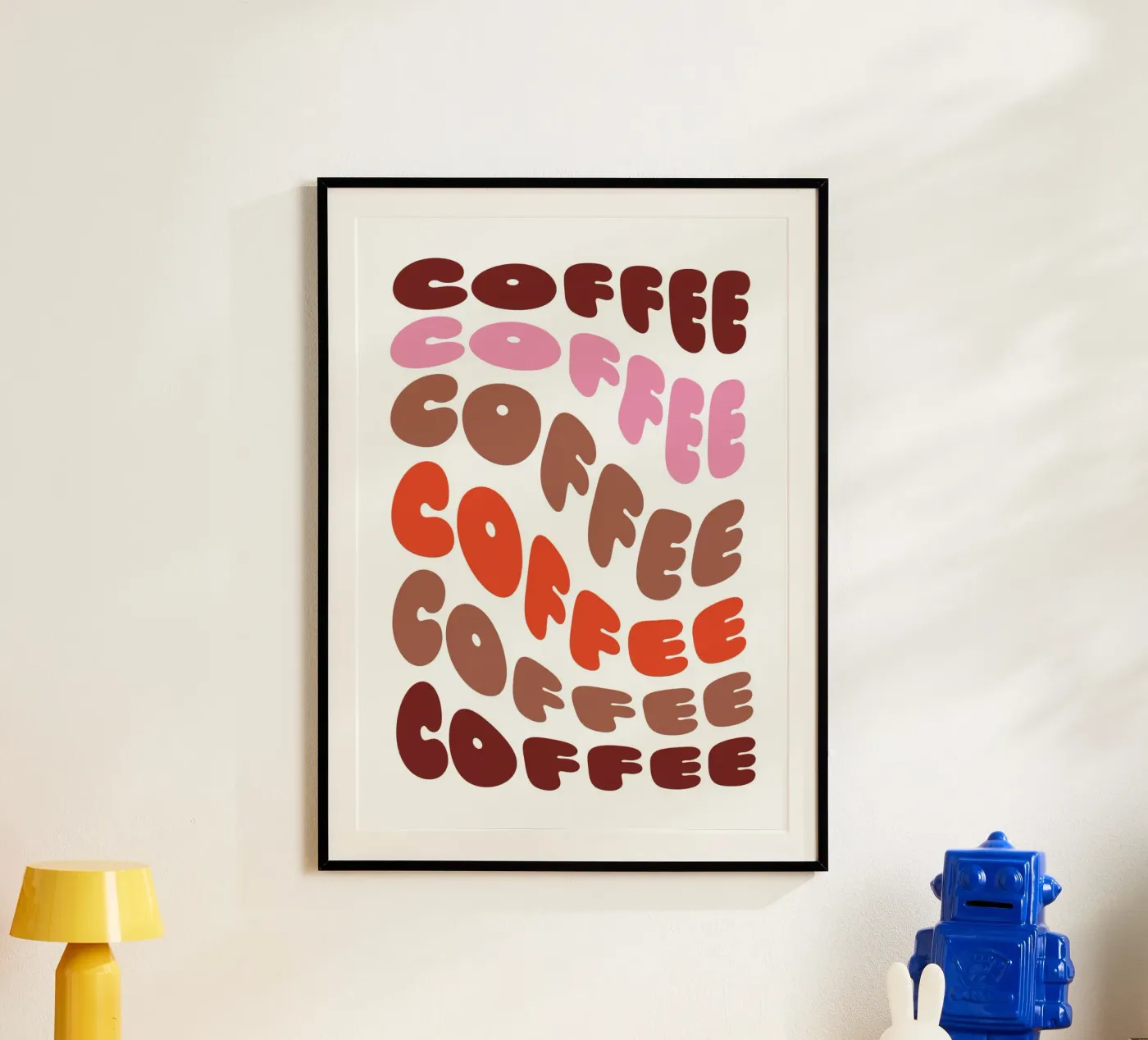 Coffee Typeart poster da Candid Chroma