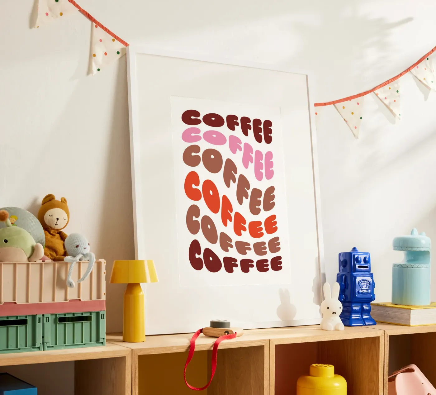 Coffee Typeart poster da Candid Chroma