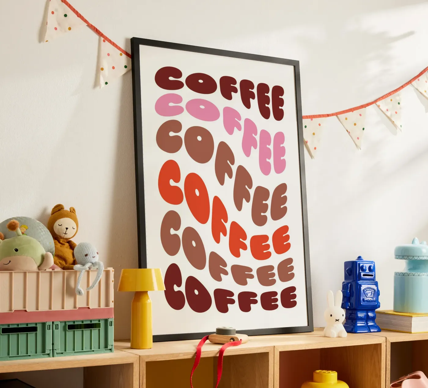 Coffee Typeart poster da Candid Chroma