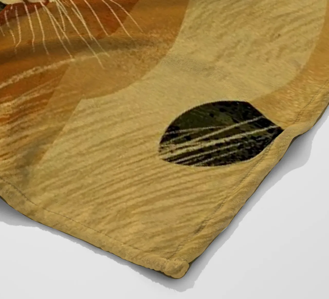 Lion Fleecedecke von Dieter Braun