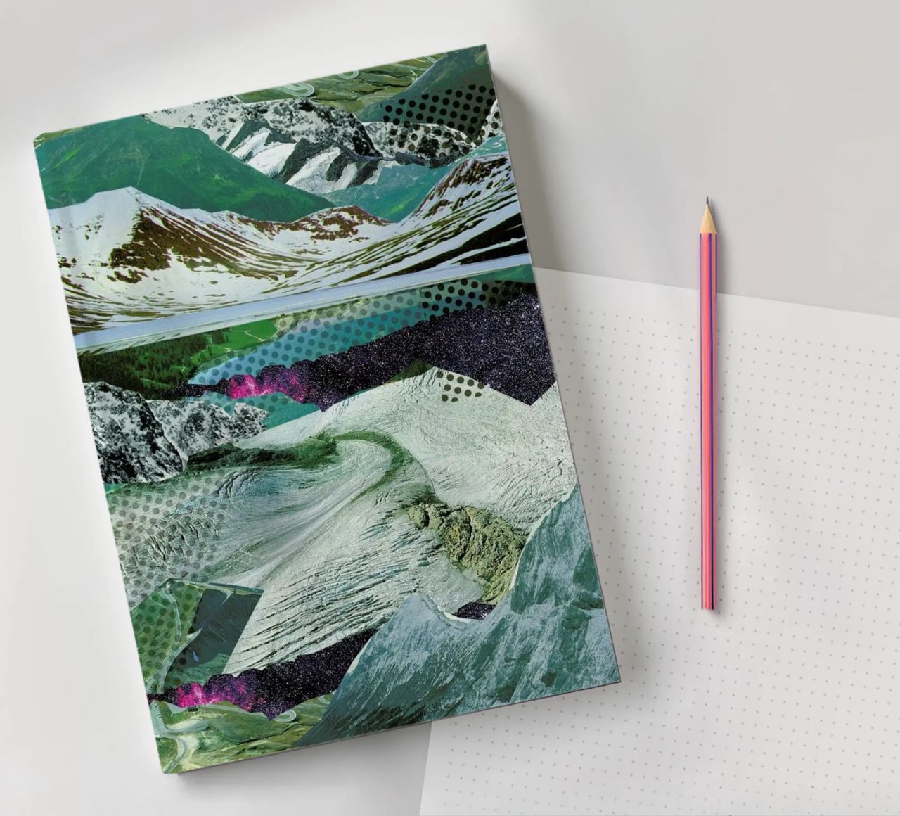 Experimente am Berg 14 notebook by Marko Köppe