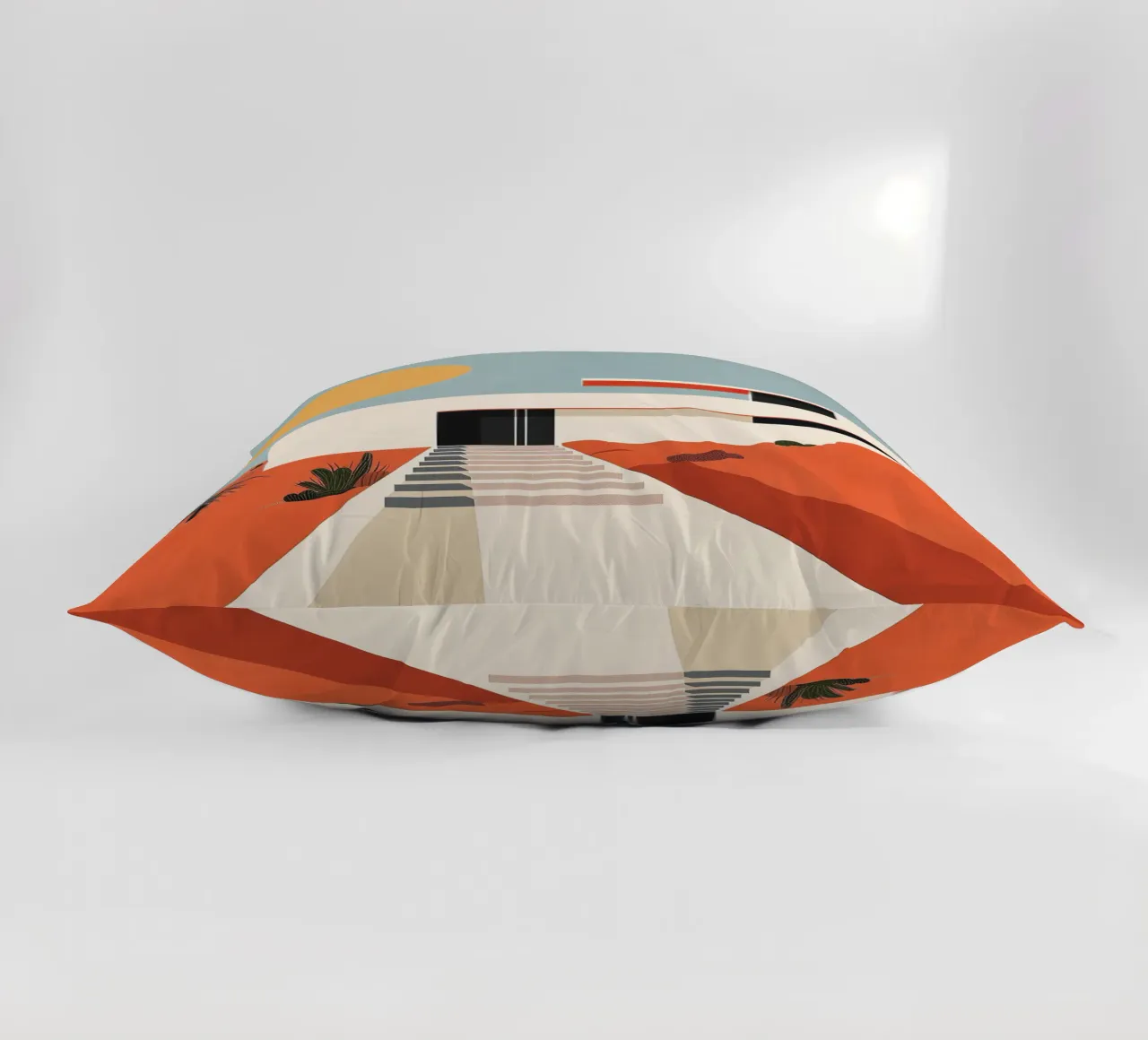 Bauhaus Architektur XVI decorative cushion by Nikis Art Studio