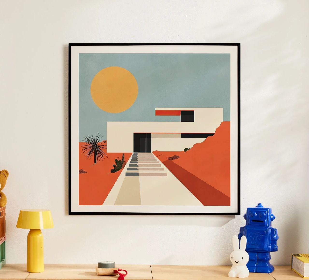 Bauhaus Architektur XVI poster de Nikis Art Studio