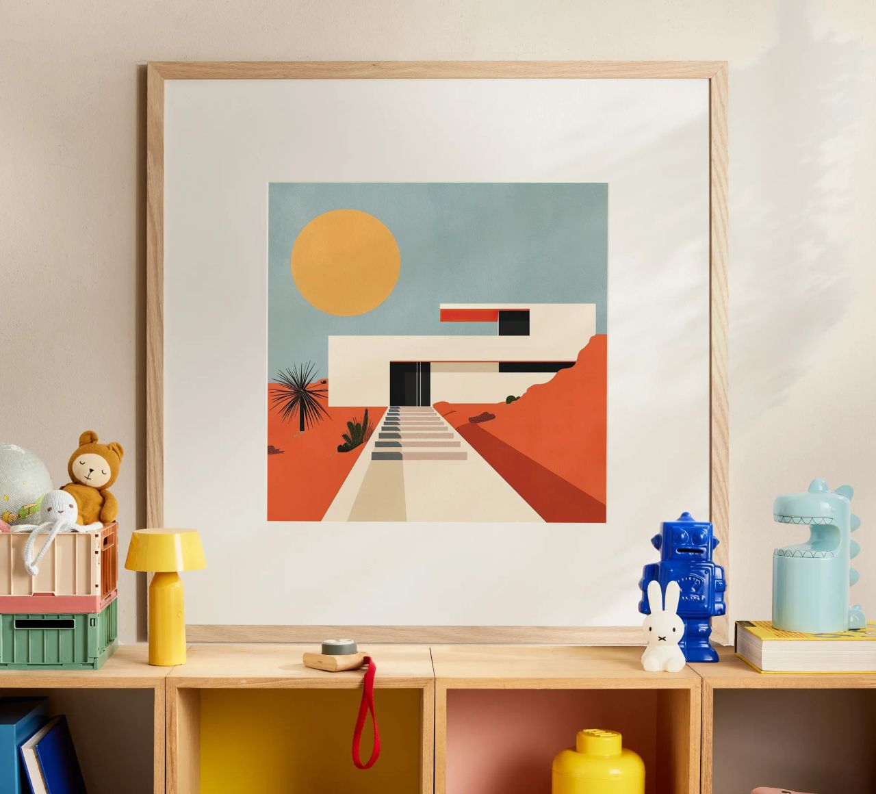 Bauhaus Architektur XVI poster de Nikis Art Studio