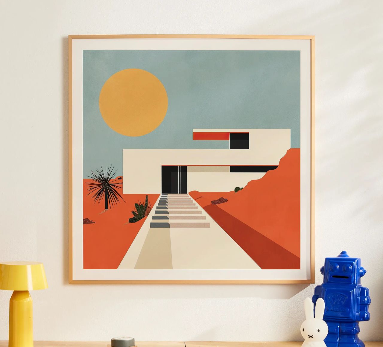 Bauhaus Architektur XVI poster de Nikis Art Studio