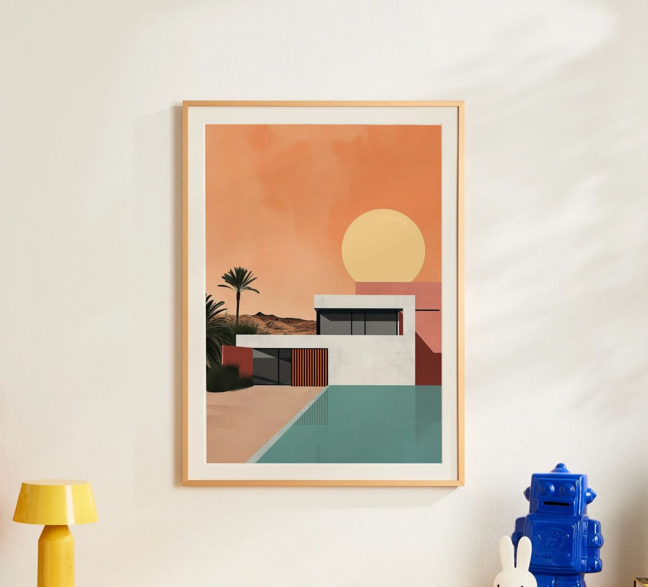 Arquitectura Bauhaus XVII poster de Nikis Art Studio